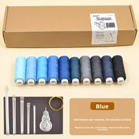 402 boîte de papier Kraft fil de Machine à coudre à la main couture domestique pour coudre des vêtements et boule fil à coudre