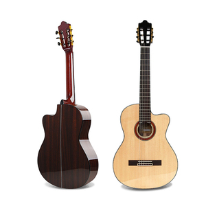 39 Inch Solid Spruce <b>Top</b> Classical Guitar Nylon <b>String</b> Guitar for Grade Examination & Performance - Product Image 1
