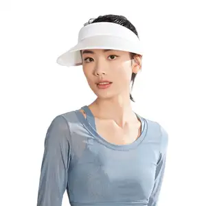 Zomer Upf 50 + Strand Hoed Uv Bescherming Tennis Golf Sport Cap Brede Rand Zonneklep Hoed Voor Dames