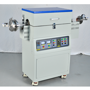 1200 ° <span class=keywords><strong>Four</strong></span> tubulaire incliné rotatif à zone unique avec tube rotatif C, longueur de chauffage de 205 mm ou 350 mm - Product Image 3