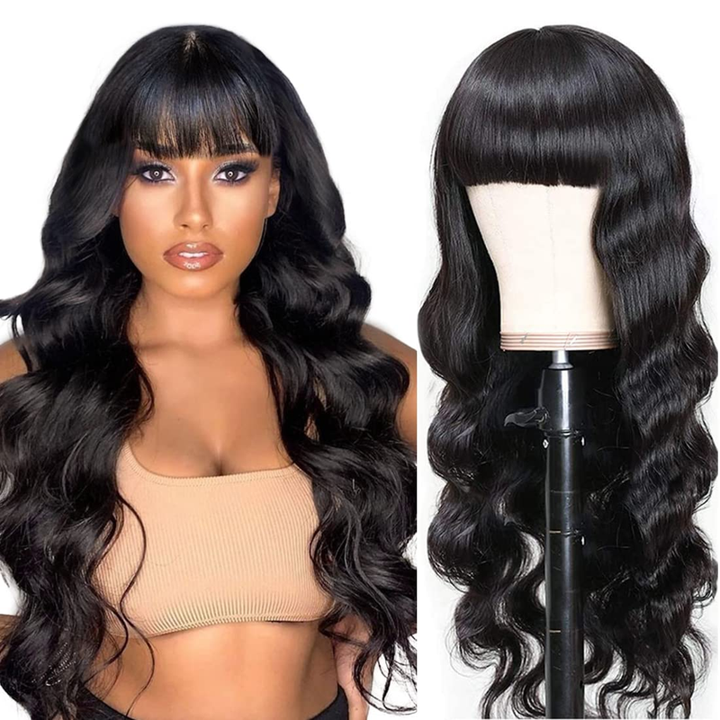 Bang Straight Glueless Wholesale Cheap Fringe