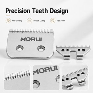 Juego de Cuchillas de Repuesto Profesionales de Acero Inoxidable para Cortapelos OEM, para Barbería y Uso Doméstico, IPX4 - Product Image 3