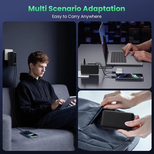 <span class=keywords><strong>Cargador</strong></span> USB C de 120W con Cables Integrados, <span class=keywords><strong>Cargador</strong></span> de Pared Plegable GaN, <span class=keywords><strong>Cargador</strong></span> Rápido PD de 65W para Laptop, MacBook/iPad, iPhone, GALAXY - Product Image 6