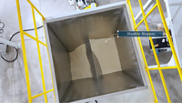 Máquina de Llenado de Gránulos de Sal Marina de 600 Bolsas/H, Máquina de Empaquetado de Sal Comestible en Bolsas Pesadas, Máquina Semiautomática de Llenado de Sacos Abiertos