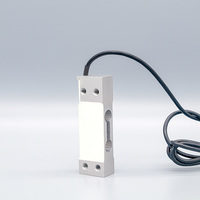 Célula de carga de punto único con galga electrónica, sensor de peso de 20kg 50kg, medición de fuerza con montaje roscado de aleación de aluminio
