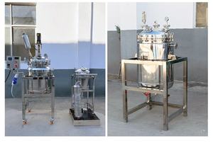 Réacteur multifonctionnel à double couche en acier inoxydable, réacteur de laboratoire haute pression, chauffé électriquement - Product Image 3