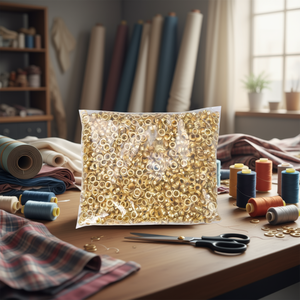 Anillas de Latón # 0 2000 piezas de ojales para prendas de vestir, accesorios de ropa - Product Image 2