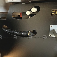 Scie à panneaux à glissière verticale de précision Rensolin avec moteur haute précision de 5,5 kW, capacité de 3200 mm pour la coupe du bois