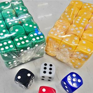 Cubos Acrílicos de Color Sólido con Esquinas Redondeadas, Dados Grandes de 30 mm D6 para Juegos de Mesa - Product Image 1