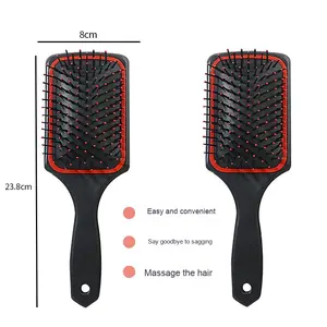 Airbag antistatique <span class=keywords><strong>de</strong></span> peigne <span class=keywords><strong>de</strong></span> massage ionique <span class=keywords><strong>de</strong></span> haute qualité avec boucle intérieure en plastique pour une utilisation à la maison <span class=keywords><strong>de</strong></span> cheveux bouclés - Product Image 6