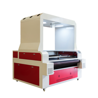 9060 60W 80w 100w CCD CO2 découpe de tissu/découpe d'impression de tissu/machine de découpe laser de cuir