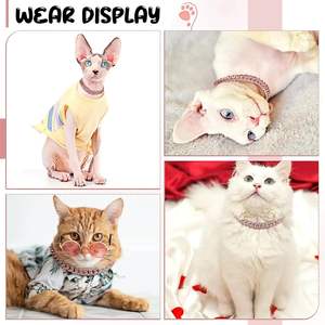 Groothandel Gevulde Gepersonaliseerde Hondenhalsbanden Kleine Middelgrote Grote Honden Gouden Ketting Cubaanse Kraag Huisdier Ketting Met Veilige Gesp - Product Image 6