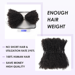 ราคาโรงงาน Originea <span class=keywords><strong>ผม</strong></span>ถักเปียคุณภาพสูง 4B4C Afro Kinky Curly แบบไม่มีตะเข็บ สำหรับต่อผมมินิทวิสต์และล็อค - Product Image 3