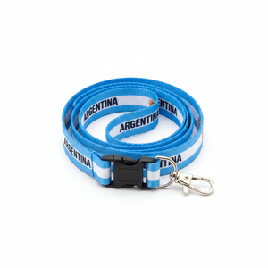 20.5\" Argentina <b>Lanyard</b> 600pcs 50DZ/CS Durable <b>Polyester</b> & Nylon Material - Product Image 4