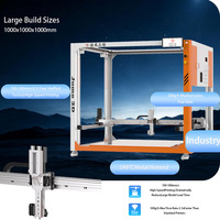 Printer 3D Industri Format Besar JUMO FGF Molding Pellet Volume Besar Ekstrusi Aliran Tinggi Nozzle Tunggal Tempat Pemanas Otomatis