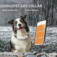 Suivi GPS pour chiens et chats, surveillance d'activité 24h/24 et 7j/7, rechargeable, nylon, tracker de forme physique pour animaux de compagnie 4G avec carte Nano SIM