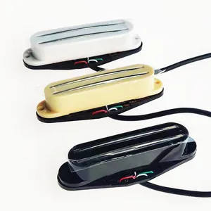 Low Noise Single Sized Twin Blade Double Rail guitar humbucker pickups from China Factory