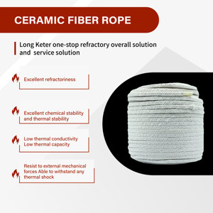 حبل مربع مضفر عالي الحرارة للأختام والحشايا ومفاصل التمدد - Product Image 2