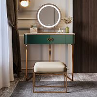 Table de toilette de maquillage Offre Spéciale avec miroir table de maquillage avec miroir led coiffeuse pour le salon