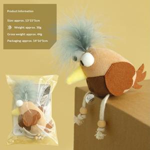 Интерактивная пищащая игрушка-грызунок для кошек с кошачьей мятой, забавная новинка из полиэстера для самостоятельных игр, оптовая продажа зоотоваров - Product Image 5