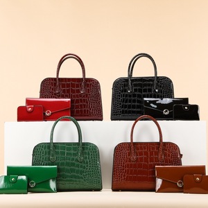 Sac à main femme mat effet croco printemps 2026, style Birkin classique, porté épaule ou croisé, haut de gamme - Product Image 2
