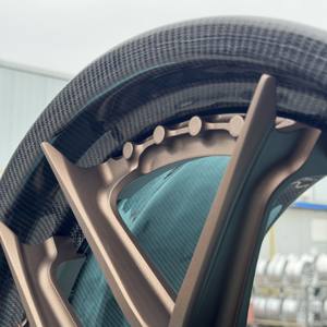 20-23 pouces Jantes en alliage de fibre de carbone forgé Motorsports Performance pour <span class=keywords><strong>Porsche</strong></span> pour McLaren Nouvel État 100mm PCD Aluminium - Product Image 3