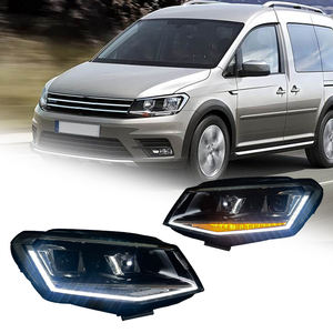 YU GUANG phare LED avant lumière pour Volkswagen VW <span class=keywords><strong>Caddy</strong></span> <span class=keywords><strong>MK4</strong></span> 2015 2020 6000K 12V mise à niveau lampe frontale accessoires de voiture phares - Product Image 1