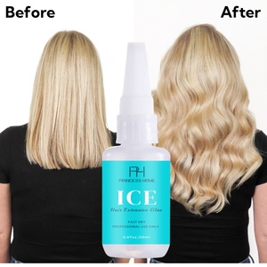 Kit de colle gel pour extensions capillaires OEM ODM, adhésif froid invisible et imperméable pour extensions de cheveux naturels - Product Image 5