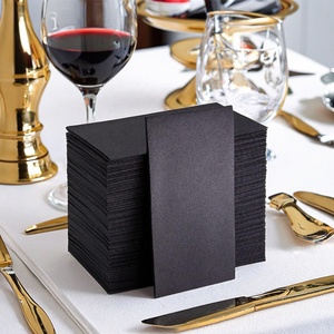 Tùy Chỉnh 50 Pcs Cao Cấp Lớn Dùng Một Lần Màu Trắng Chính Thức Khăn Ăn Airlaid Bữa Ăn Tối Khăn Linen Cảm Thấy Đám Cưới Màu Trắng Phẳng Khăn Ăn 16 "X 16" - Product Image 5