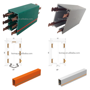 Système de rail de guidage de grue KOMAY 50A-140A 4 5 6 7 <span class=keywords><strong>P</strong></span> / Barre omnibus en cuivre fermée - Product Image 4
