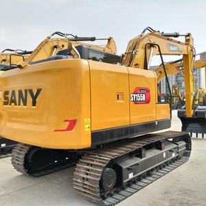 รถขุดไฮดรอลิกแบบตีนตะขาบ SANY SY155H sy155C 15 ตัน มือสอง รับน้ำหนักได้มาก พร้อมน้ำมันและไส้กรองใช้งานได้นาน มีสินค้าในสต็อก - Product Image 3