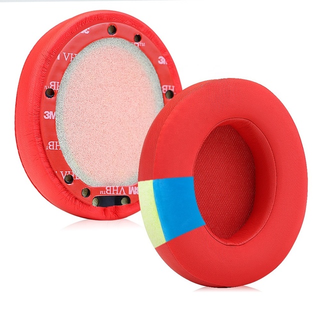 High Quality Breathable Cooling Gel Replacement Ear Pads with Leather for Studio 2.0/3.0 Headphones