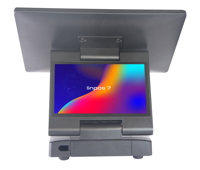 Caisse enregistreuse compacte avec écran HD 12,5''/15,6'' pour boutique, salon de coiffure, café, petits commerces de détail, Android 11/14