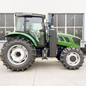 Tracteur agricola 200hp mini tracteur distributeur d'engrais outil manuel tracteur 180hp 4 roues motrices