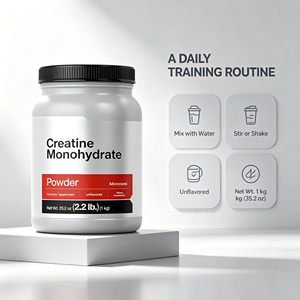 Créatine monohydrate micronisée en poudre, sans saveur, créatine pure, <span class=keywords><strong>1</strong></span> <span class=keywords><strong>kg</strong></span>, complément en vrac - Product Image 3