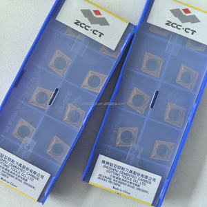 Plaquette carrée en carbure de tungstène CCMT09T304-AHF YB9320 ZCCCT avec revêtement CVD pour outil de tournage CNC pour tour CNC - Product Image 2