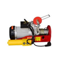 Mini-treuil électrique portable à double tension 110V/220V pour travaux de décoration et de rénovation à domicile
