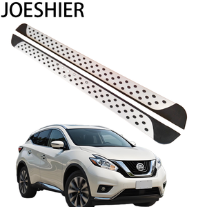 JOESHIER Ensemble complet de marchepieds latéraux tout-terrain en alliage d'aluminium, protection OEM pour NISSIA MURANO 2015+ - Product Image 1