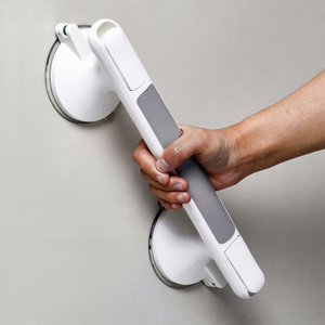KS Suction Cup <b>Grab</b> <b>Bar</b> 55kg Load Capacity Wall Mounted Anti Slip For Bathroom Toilet Safety - Product Image 5