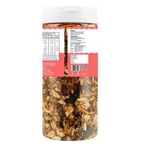 Mélange de millet et de spinache Peri Peri, collation saine et croustillante, mélange épicé indien Namkeen, riche en fibres, prêt à manger, collation nutritive - Product Image 3