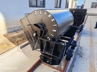 Prix usine Zlinktric Chariot minier fermé MGC2-6, chariot de mine à boîte fixe avec pompe à roulement pour le transport de minerai en tunnel (510 kg) Garantie 1 an
