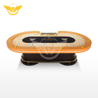 YH – Table de Poker haut de gamme de 96 pouces au Design de luxe Texas Hold'em pour le jeu de Poker