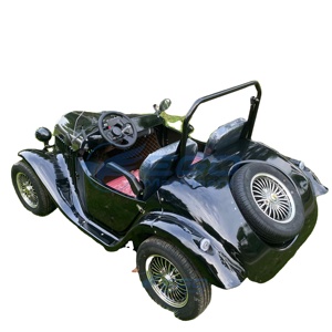 รถยนต์คลาสสิกไฟฟ้าขนาดเล็ก รุ่นวินเทจ สำหรับขาย รถโบราณทำจากโลหะ - Product Image 5