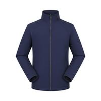 Veste softshell unisexe |   Veste d'extérieur légère coupe-vent et chaude à col montant pour la randonnée et l'escalade, en Dralon 75D T800 laminé