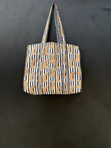 Bolso de mano de algodón natural 100% para mujer, bolso de hombro elegante y plegable para ir de compras y viajar a los mejores precios - Product Image 3