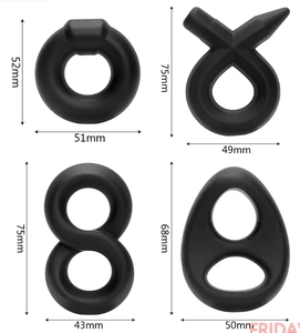 Verbessern Sie Ihre Intimität mit Neu Gestaltetem Geruchlosem Penisring - Product Image 1