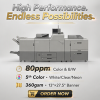 Printer Laser Digital Warna Ricoh Pro C7100X Bekas untuk Pencetakan Komersial