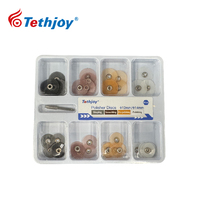 Disque de polissage flexible à trou central pour le meulage fin des surfaces courbes complexes
