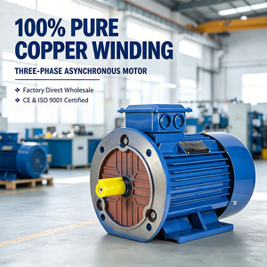 Moteur triphasé IE3 à enroulement 100 % cuivre pur YE3-112M-4 de 4 kW pour pompe centrifuge à boues à usage intensif - Product Image 2