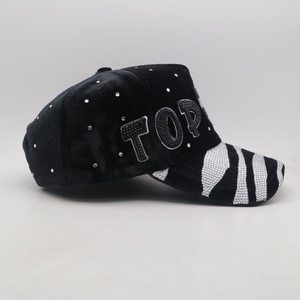 Gorra de Béisbol de Alta Calidad con Bordado 3D de Ángeles, Diseño Nuevo, Ajustable, Gorra Deportiva de Gamuza Negra - Product Image 3